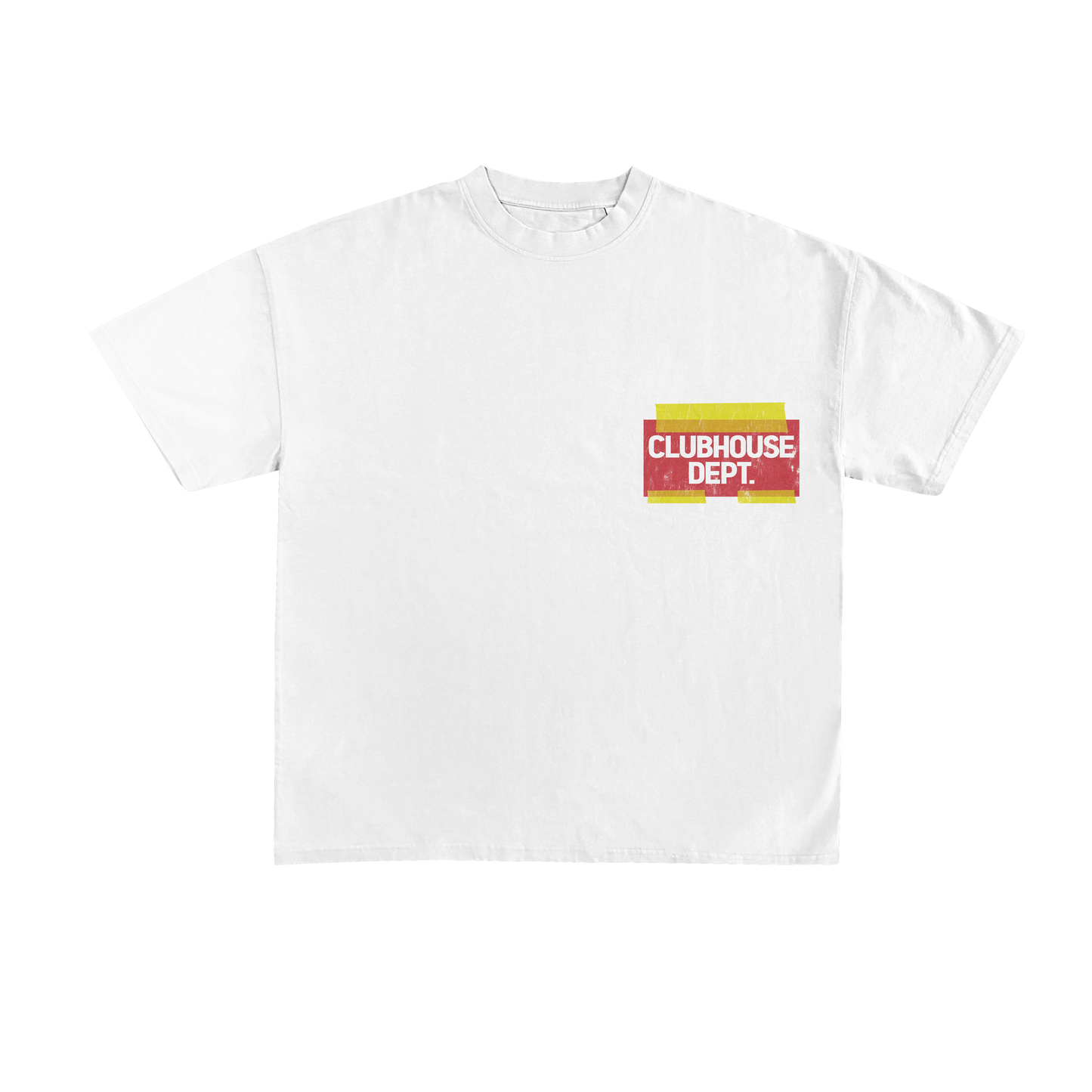 Clubhouse Dept sticky note tee